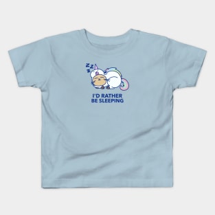 I'd Rather Be Sleeping Kids T-Shirt